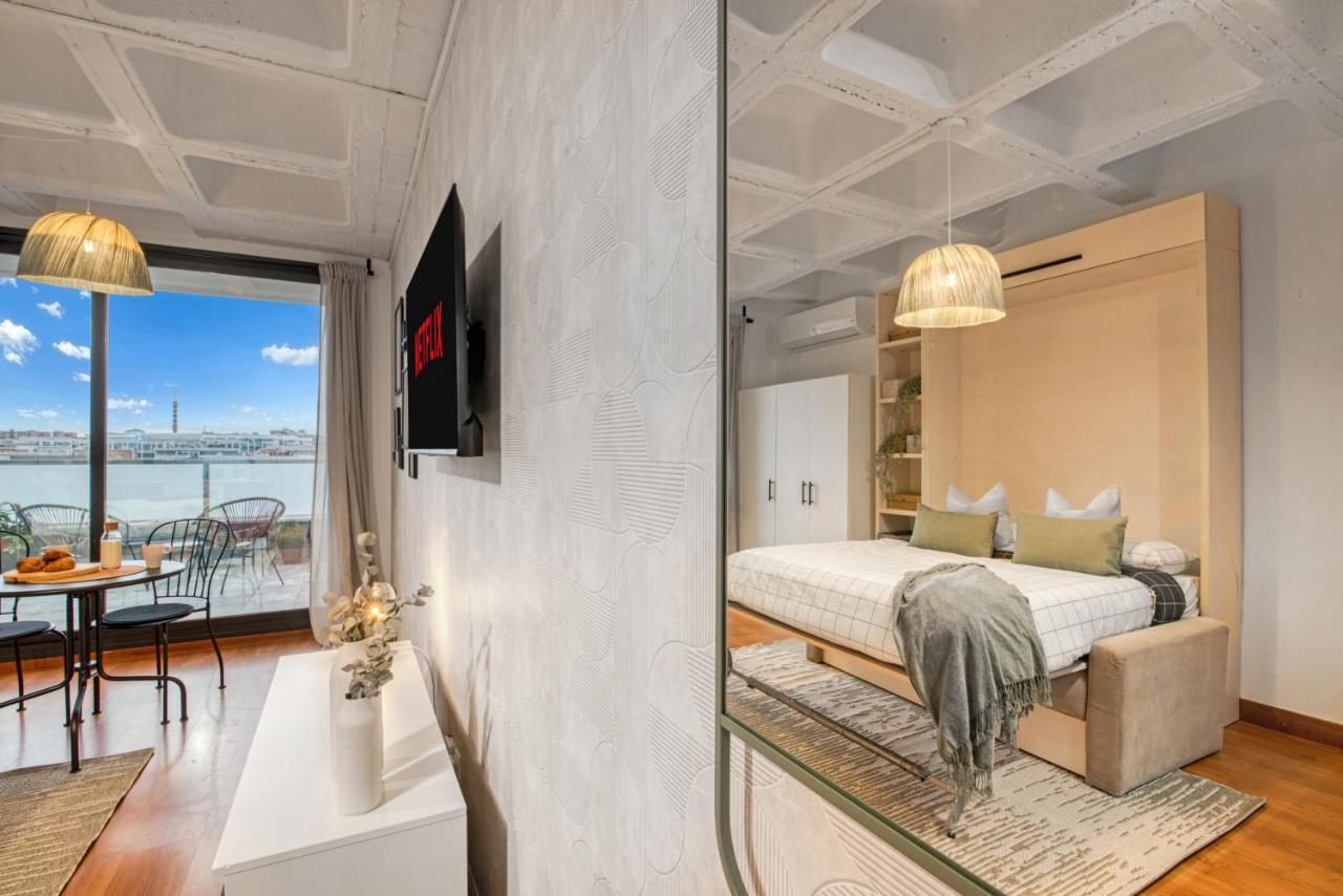 Cozy Penthouse, 20 Min To Downtown, Alcala Norte Madrid Exterior foto